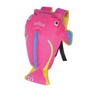 Αδιάβροχο Παιδικό Σακίδιο TRUNKI – Paddlepak Coral Pink
